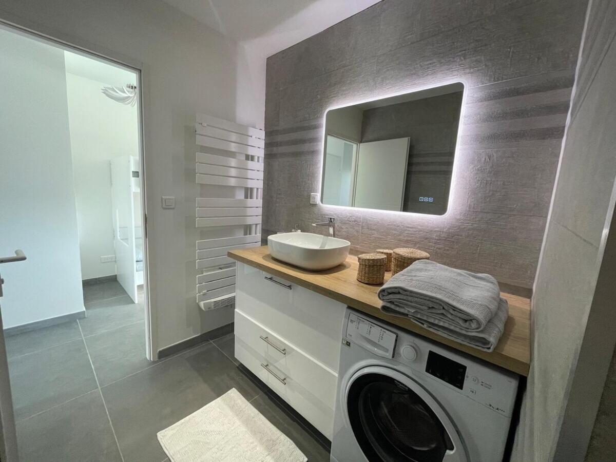 L'Opale - Le White Apartment Les Attaques Room photo