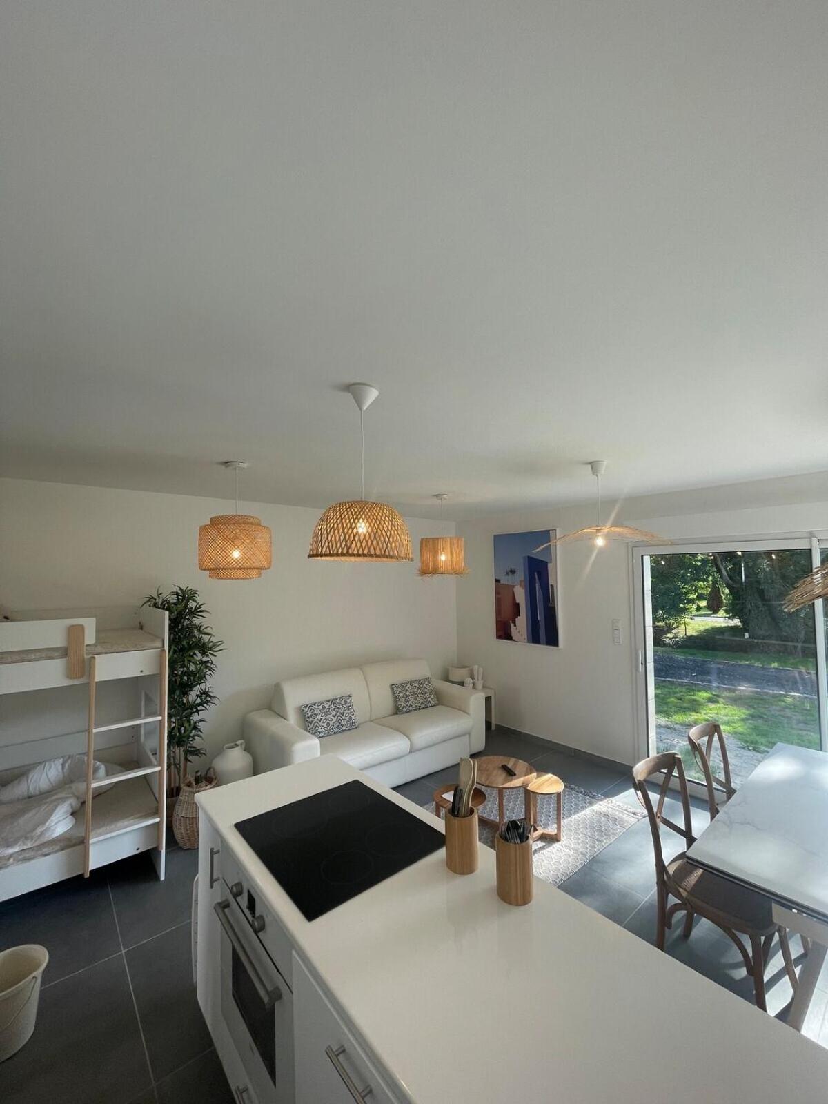 L'Opale - Le White Apartment Les Attaques Room photo